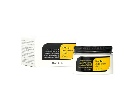 Disaar Snail 92 Mucin Multi‑Action Cream – 120g Disaar Snail 92 Mucin Multi‑Action Cream – 120g