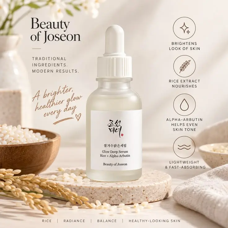 Beauty of Joseon Glow Deep Serum Rice  and Alpha Arbutin – 30ml.webp