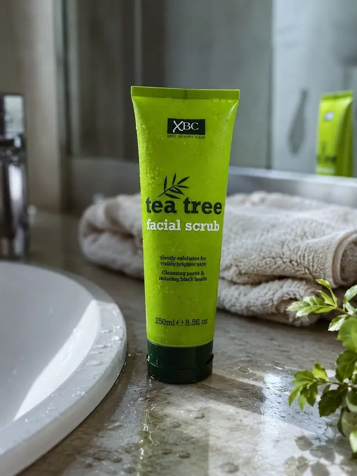 Blog Post 'XBC Tea Tree Facial Scrub Review: Is It Safe to Use?' cover image.webp