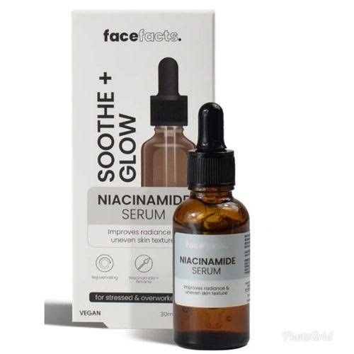 FaceFacts Soothe + Glow Niacinamide Serum – 30ml