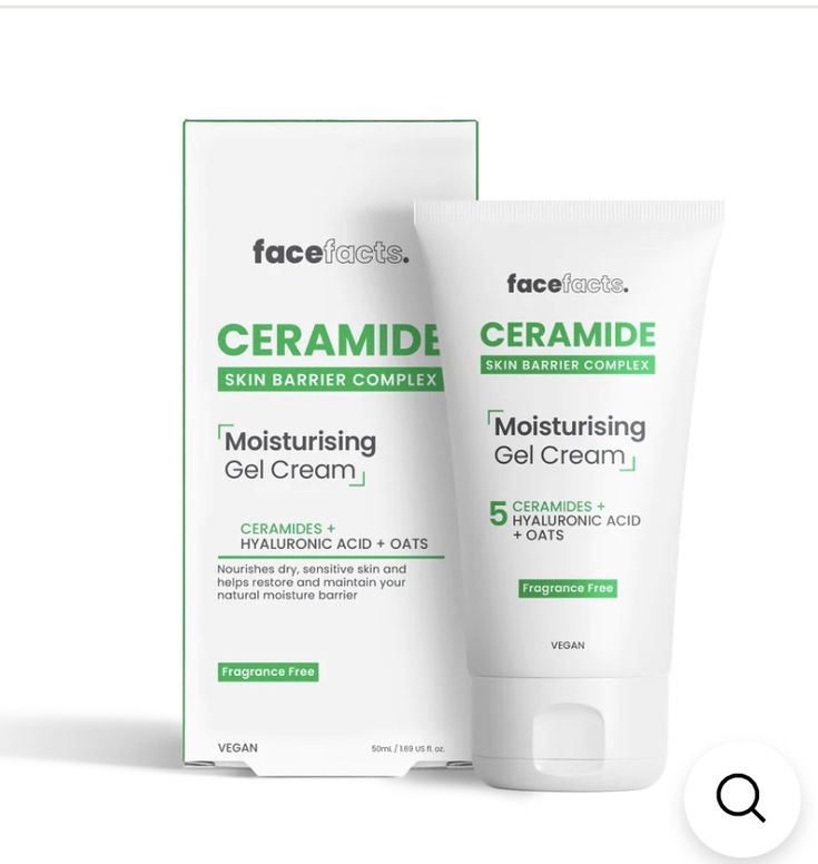 FaceFacts Ceramide Moisturizing Gel Cream - 50ml