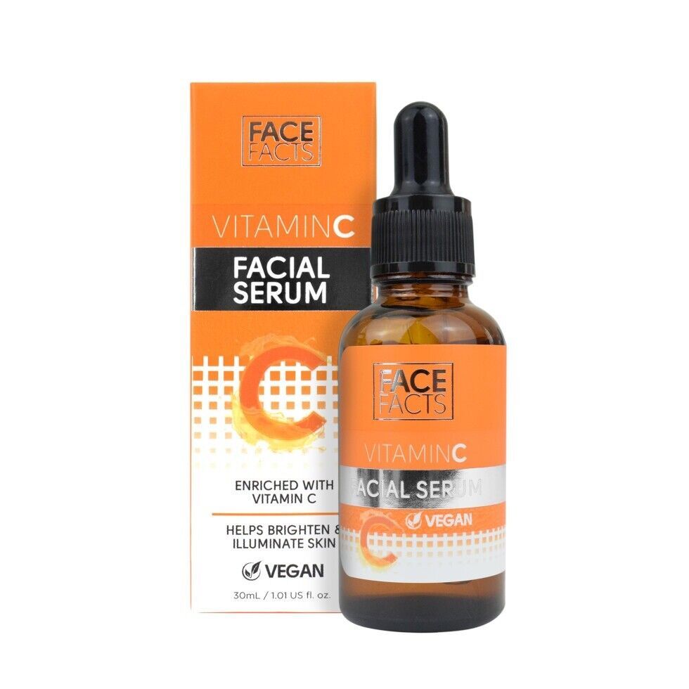FaceFacts Vitamin C Brightening Facial Serum - 30ml