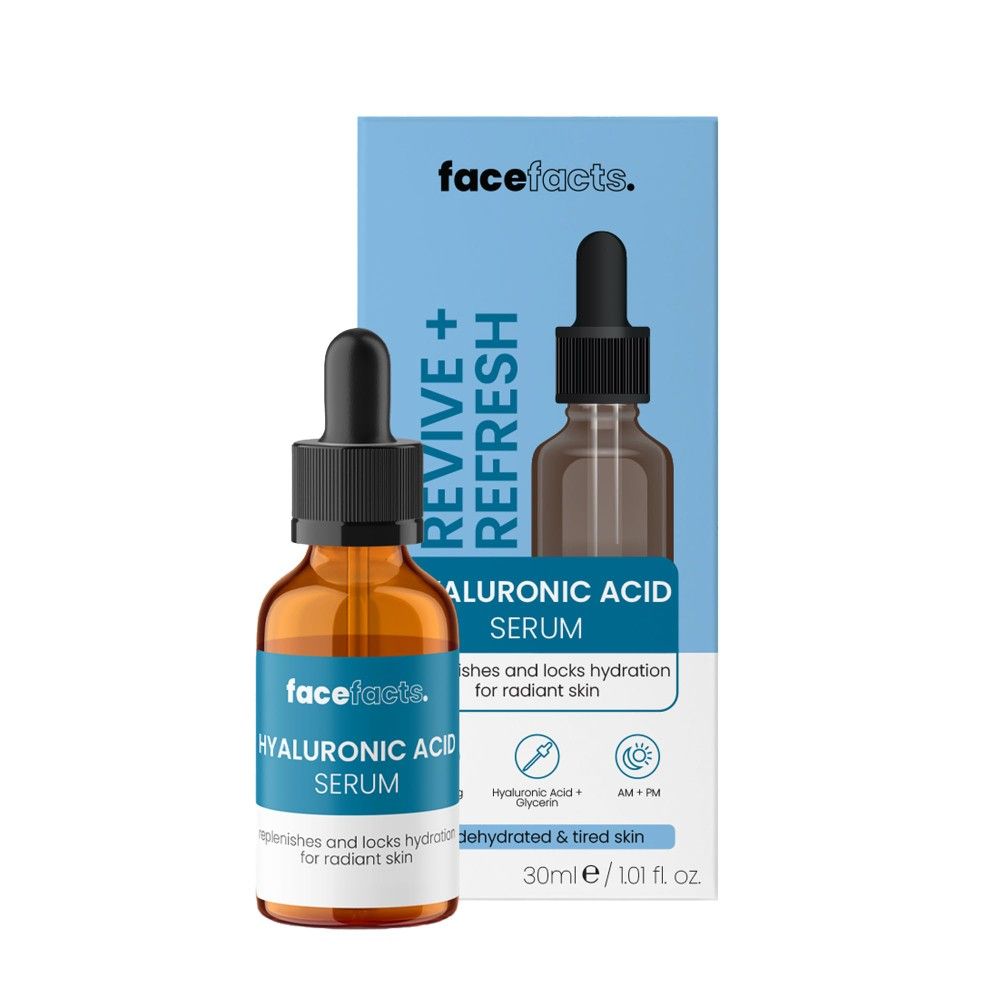 FaceFacts Revive & Refresh Hyaluronic Acid Serum -30ml
