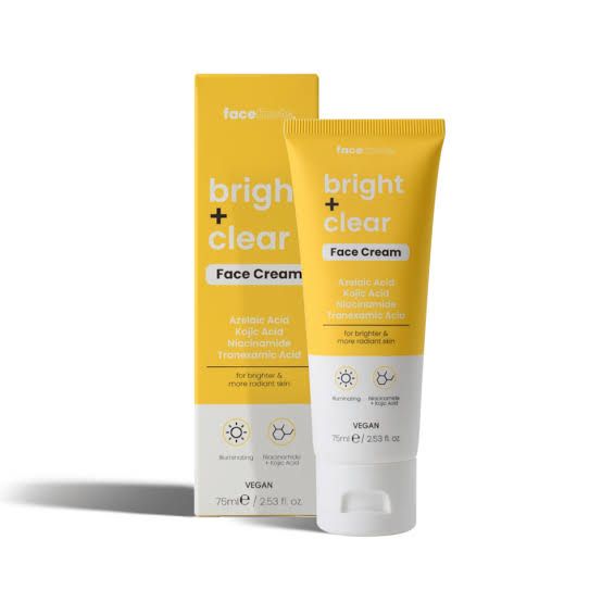 FaceFacts Bright + Clear Face Cream - 75m