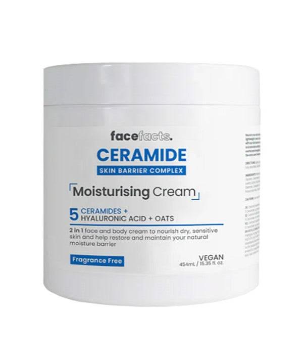 FaceFacts Ceramide Moisturizing Cream -454ml