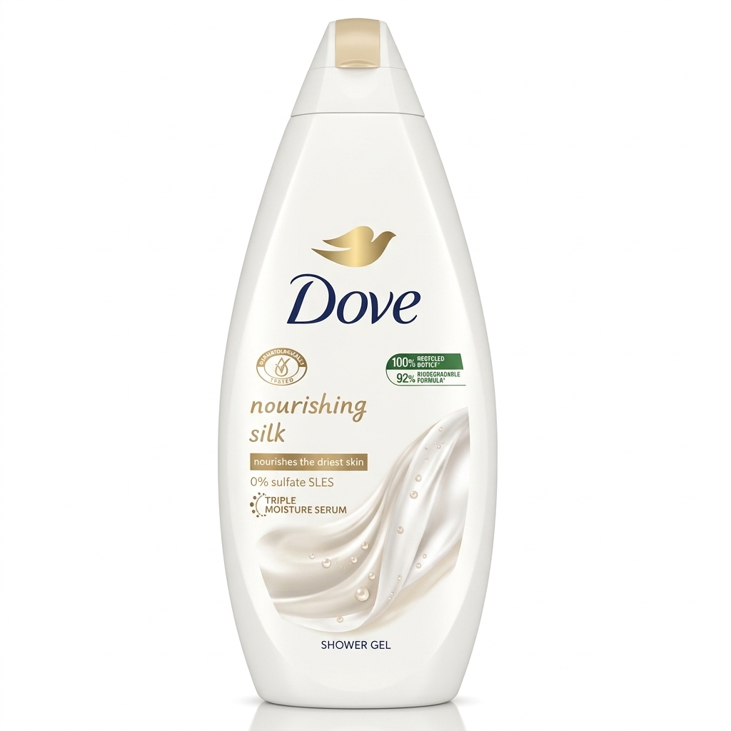 Dove Nourishing Silk Body Wash – 750ml